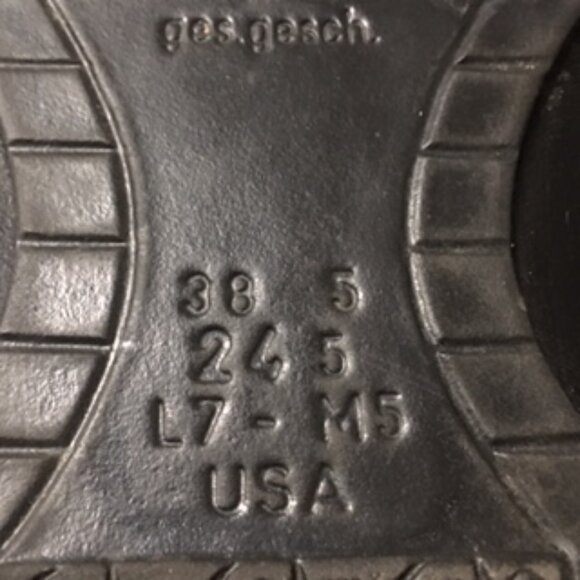 Vintage Birkenstock Birki's Original Clog Shoes L-7 M-5 - Picture 2 of 12